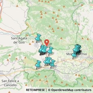 Mappa Via Provinciale, 82010 Bucciano BN, Italia (4.071)