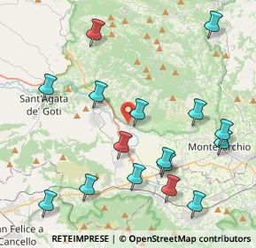 Mappa Via Provinciale, 82010 Bucciano BN, Italia (5.0275)
