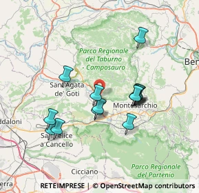 Mappa Via Provinciale, 82010 Bucciano BN, Italia (6.86929)