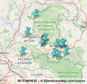 Mappa Via Provinciale, 82010 Bucciano BN, Italia (6.31083)