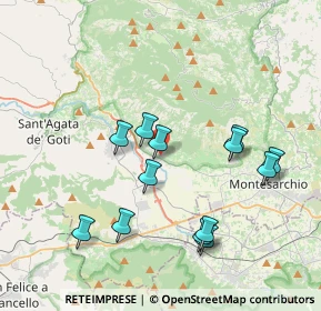 Mappa 82010 Bucciano BN, Italia (4.05769)