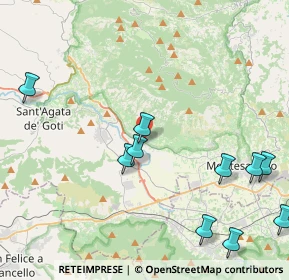 Mappa 82010 Bucciano BN, Italia (5.90455)