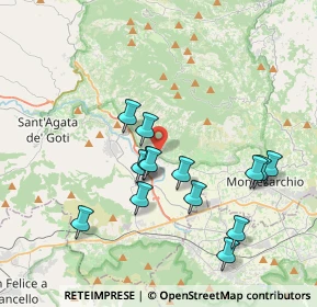 Mappa 82010 Bucciano BN, Italia (3.85571)