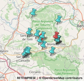 Mappa 82010 Bucciano BN, Italia (6.27882)