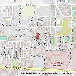 Mappa Viale trieste 52, 81022 Casagiove, Caserta (Campania)