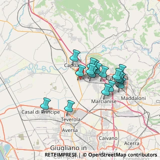Mappa Via Edoardo de Filippo, 81050 San Tammaro CE, Italia (5.90412)
