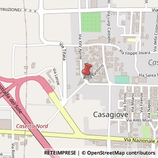 Mappa Via XXV Aprile, 152, 81022 Casagiove, Caserta (Campania)