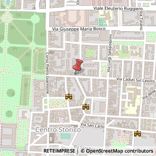Mappa Via Bernardo Tanucci, 53, 81100 Caserta, Caserta (Campania)