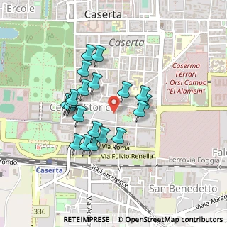 Mappa Via Cristoforo Colombo, 81100 Caserta CE, Italia (0.4075)