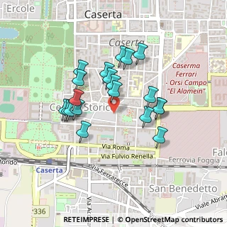 Mappa Via Cristoforo Colombo, 81100 Caserta CE, Italia (0.4065)