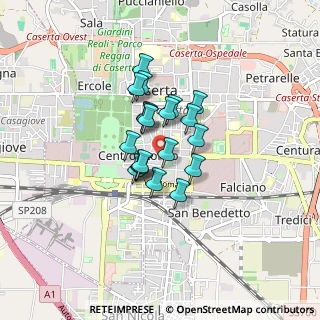 Mappa Via Cristoforo Colombo, 81100 Caserta CE, Italia (0.569)