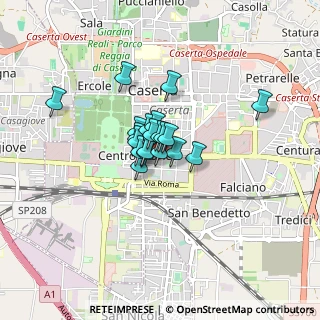Mappa Via Cristoforo Colombo, 81100 Caserta CE, Italia (0.487)