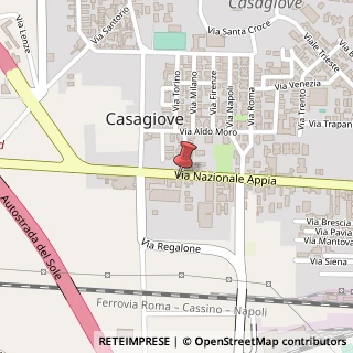 Mappa Via Nazionale Appia, 223, 81022 Casagiove CE, Italia, 81022 Casagiove, Caserta (Campania)