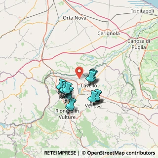 Mappa SP  48 Km.7+200, 85025 Melfi PZ, Italia (11.7505)