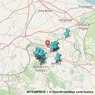 Mappa SP  48 Km.7+200, 85025 Melfi PZ, Italia (10.7325)