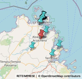 Mappa Via Filigheddu, 07021 Arzachena SS, Italia (12.61313)