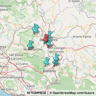 Mappa Via Fondovalle Sabato, 82010 Ceppaloni BN, Italia (11.03667)