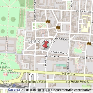 Mappa Via Sant'Agostino, 23, 81100 Caserta, Caserta (Campania)