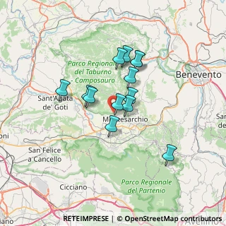 Mappa Via Bacile, 82013 Bonea BN, Italia (5.63154)