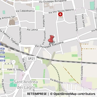 Mappa Via avezzana, 81055 Santa Maria Capua Vetere, Caserta (Campania)