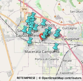 Mappa Traversa C. B. Cavour, 81040 Curti CE, Italia (1.31737)