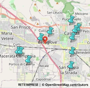 Mappa Via Naziona, 81022 Casagiove CE, Italia (2.40545)