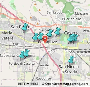 Mappa Via Naziona, 81022 Casagiove CE, Italia (1.90273)