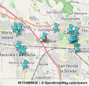 Mappa Via Naziona, 81022 Casagiove CE, Italia (2.47588)