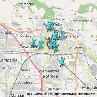 Mappa Largo Sant'Elena, 81100 Caserta CE, Italia (1.10273)
