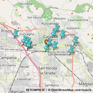 Mappa Via Ferrante Franco, 81100 Caserta CE, Italia (1.71615)