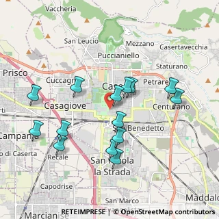 Mappa Largo Sant'Elena, 81100 Caserta CE, Italia (2.02429)