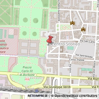Mappa Via Raffaele Gasparri, 30, 81100 Caserta, Caserta (Campania)