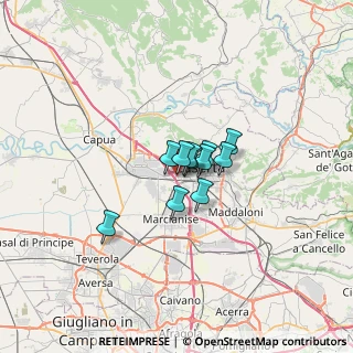 Mappa Via Strada, 81022 Casagiove CE, Italia (3.35364)