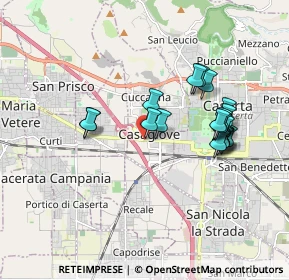 Mappa Via Strada, 81022 Casagiove CE, Italia (1.7825)