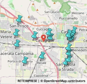 Mappa Via Strada, 81022 Casagiove CE, Italia (2.32944)