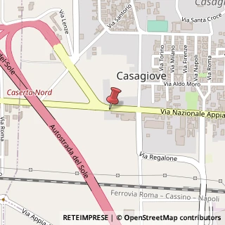 Mappa Via Nazionale Appia, 285, 81022 Casagiove, Caserta (Campania)