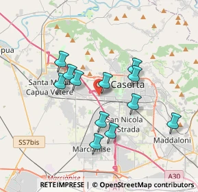 Mappa Via Strada, 81022 Casagiove CE, Italia (3.40917)