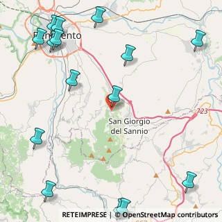 Mappa Contrada Santa Maria Ingrisone, 82010 San Nicola Manfredi BN, Italia (6.98333)