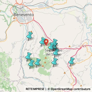 Mappa Contrada Santa Maria Ingrisone, 82010 San Nicola Manfredi BN, Italia (3.34333)