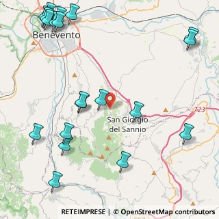 Mappa Contrada Santa Maria Ingrisone, 82010 San Nicola Manfredi BN, Italia (6.5395)