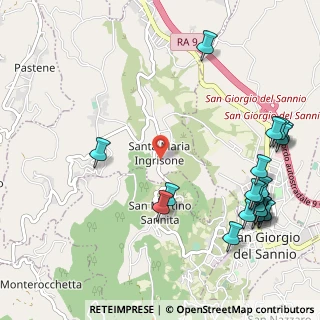 Mappa Contrada Santa Maria Ingrisone, 82010 San Nicola Manfredi BN, Italia (1.5025)