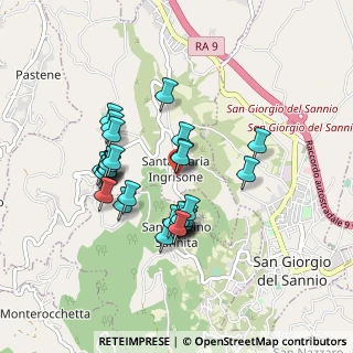 Mappa Contrada Santa Maria Ingrisone, 82010 San Nicola Manfredi BN, Italia (0.83345)