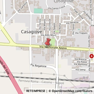 Mappa Via Nazionale Appia, 193, 81022 Casagiove, Caserta (Campania)