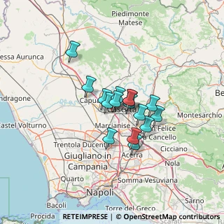 Mappa SS Appia Km 210+440, 81020 Casapulla CE, Italia (9.06563)