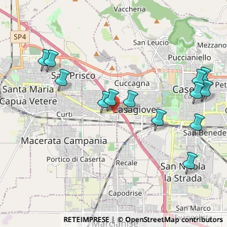 Mappa SS Appia Km 210+440, 81020 Casapulla CE, Italia (2.55692)