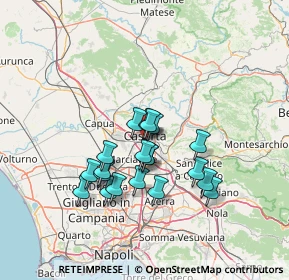 Mappa Via San Giovanni, 81100 Caserta CE, Italia (12.141)