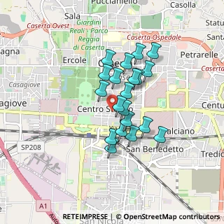 Mappa Via San Giovanni, 81100 Caserta CE, Italia (0.691)