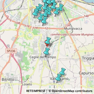 Mappa Piazza Umberto I, 70100 Bari BA, Italia (3.0325)