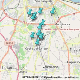 Mappa Piazza Umberto I, 70100 Bari BA, Italia (1.61308)