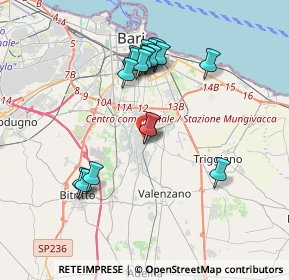 Mappa Piazza Umberto I, 70100 Bari BA, Italia (3.66444)